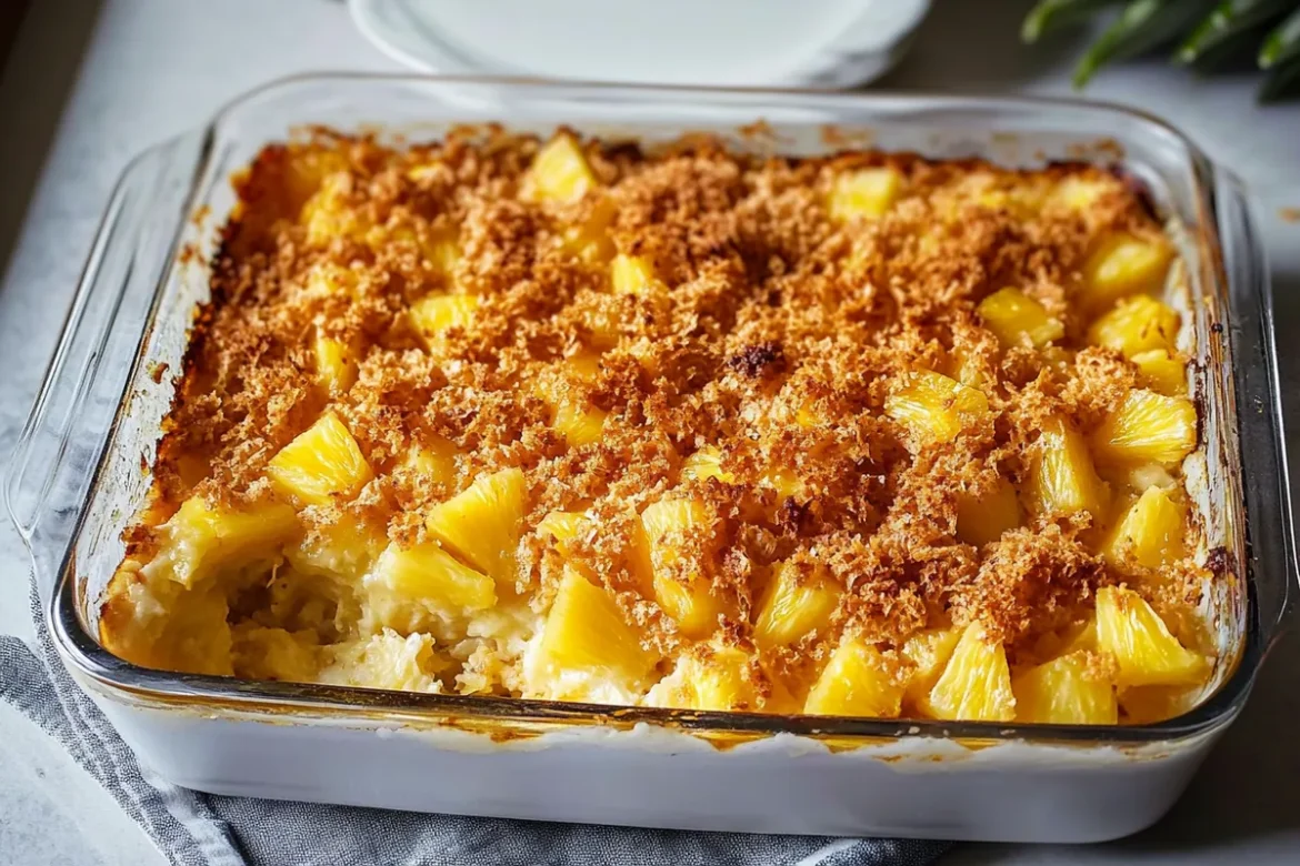 Pineapple Casserole Recipe