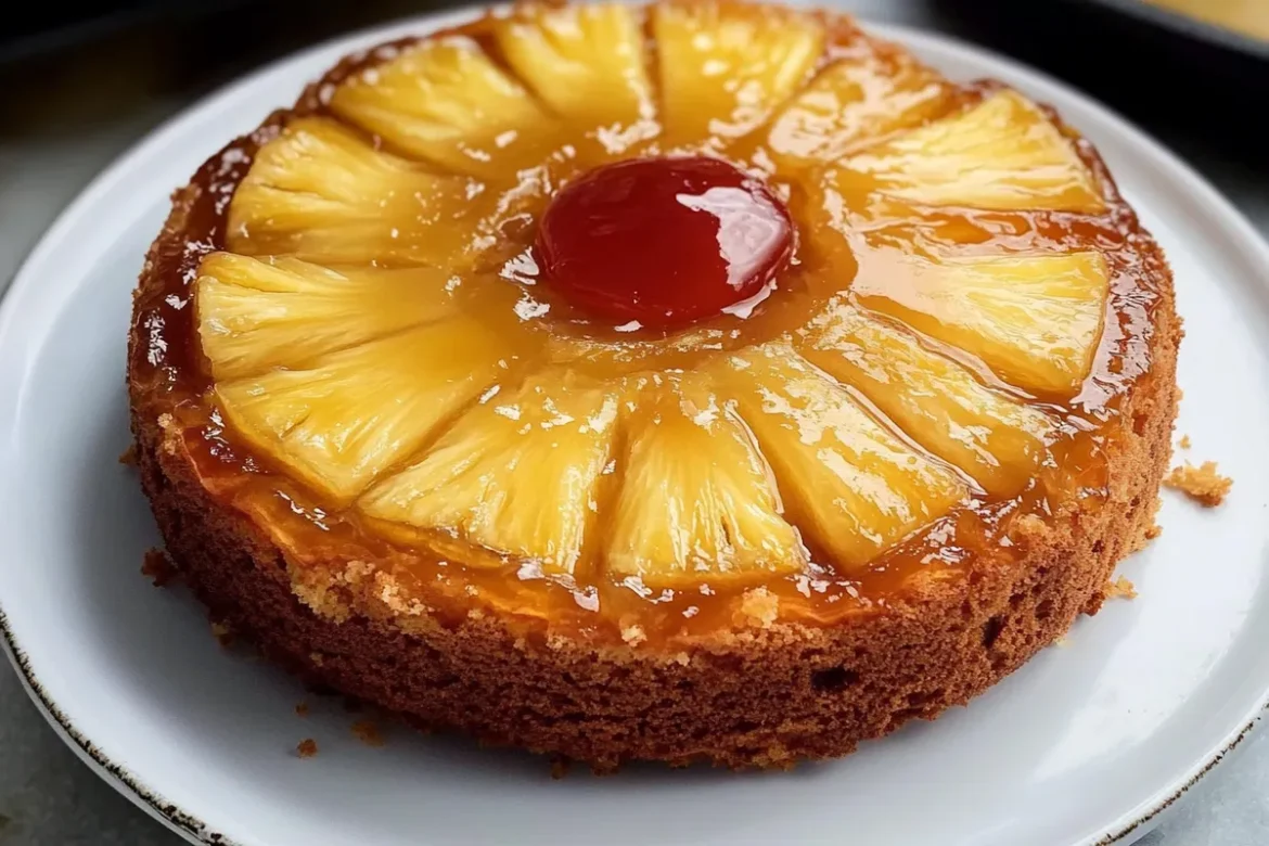 Pineapple Upside Down Cake Recipe