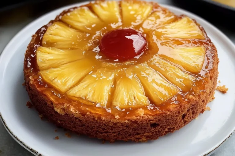 Pineapple Upside Down Cake Recipe