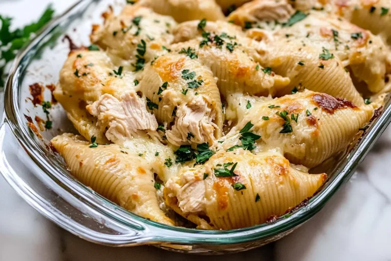 Chicken Stuffed Shells Recipe