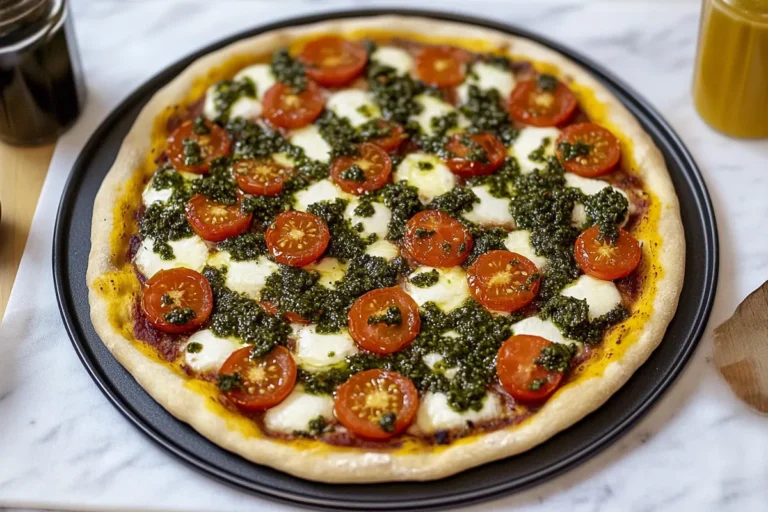Chimichurri Tomato Pizza Recipe
