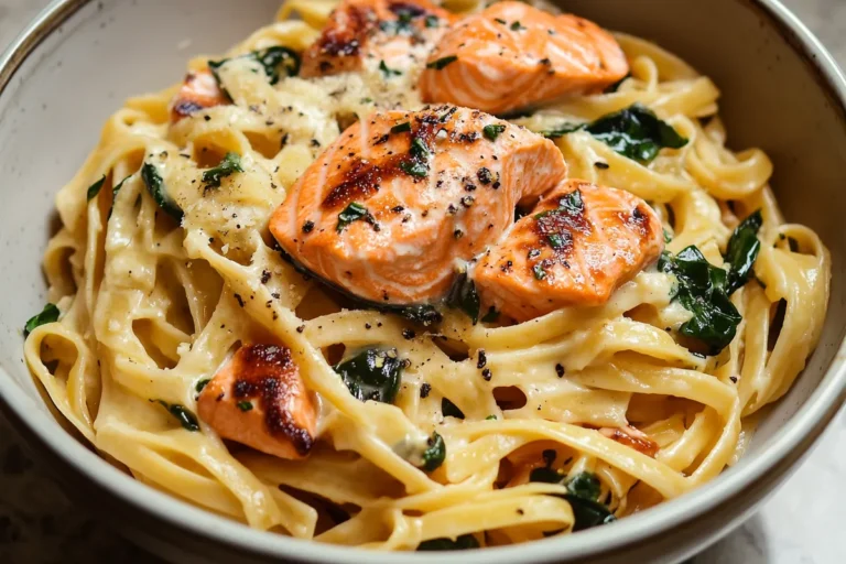 Savory Salmon Pasta Dish