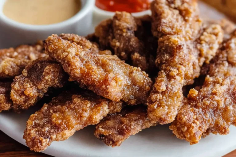 Crispy Idaho Finger Steaks Ready to Serve